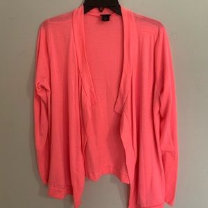 Pink cardigan